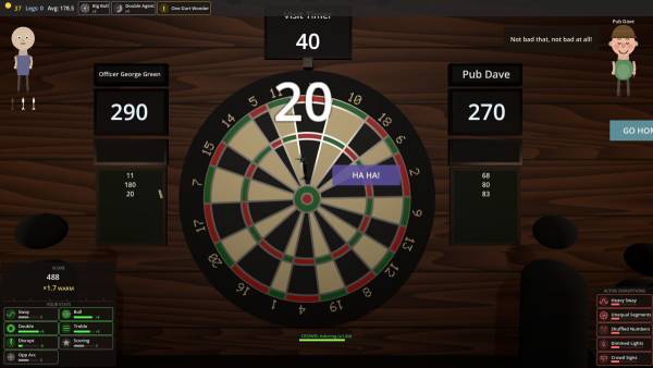 Dorts: A Darts Roguelike screenshot