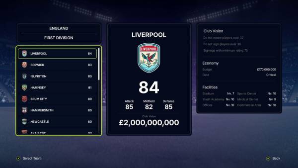 FD 27: Direct Your Football Club screenshot