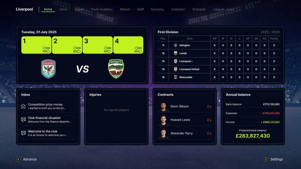 FD 27: Direct Your Football Club screenshot
