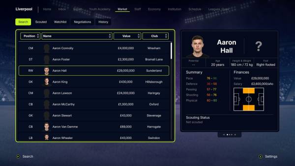 FD 27: Direct Your Football Club screenshot