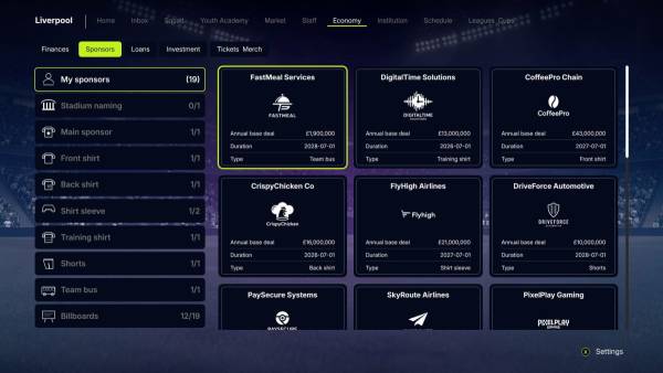 FD 27: Direct Your Football Club screenshot