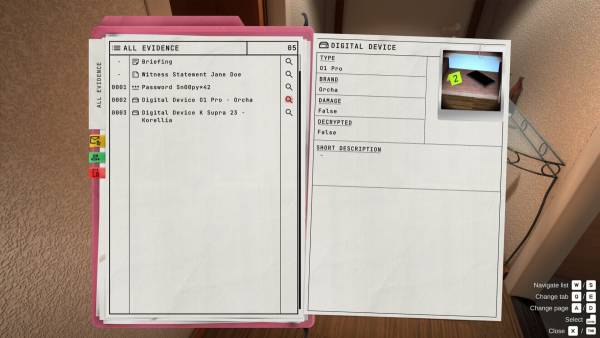 Forensics: Crime Scene Detective screenshot