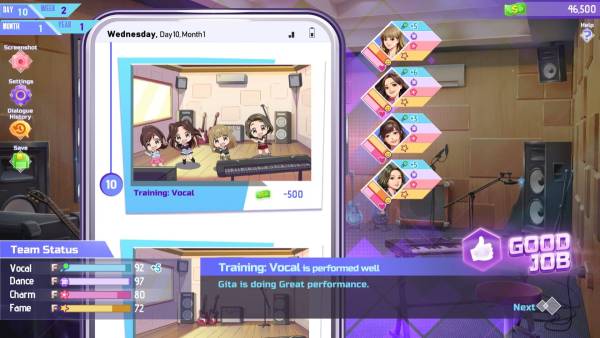 K-Pop Idol Stories: Road to Debut screenshot