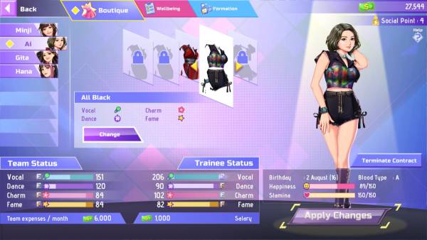 K-Pop Idol Stories: Road to Debut screenshot
