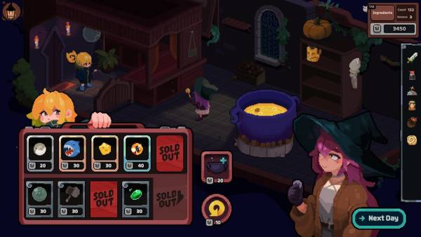 Kinny and the Cosmic Cauldron screenshot