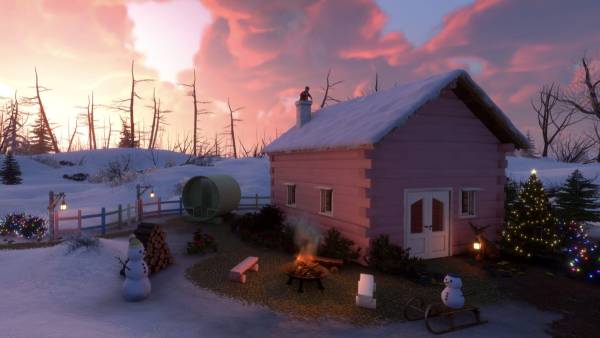 Log Away: Christmas DLC screenshot