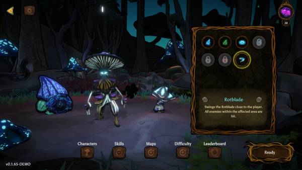 Mycofall screenshot