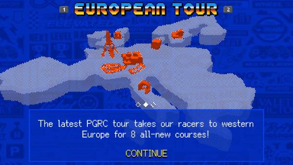 Parking Garage Rally Circuit: European Tour screenshot