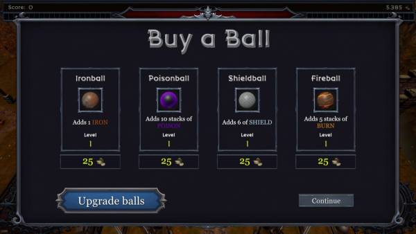 Runix: Pinball Roguelike screenshot