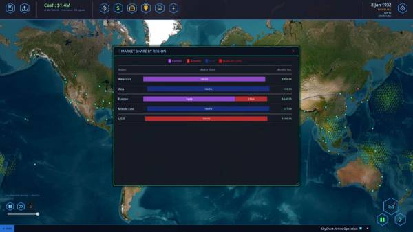 SkyChart: Airline Executive screenshot