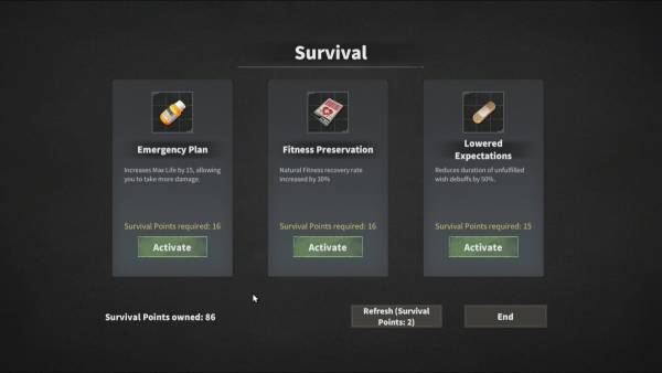 Survival Log screenshot