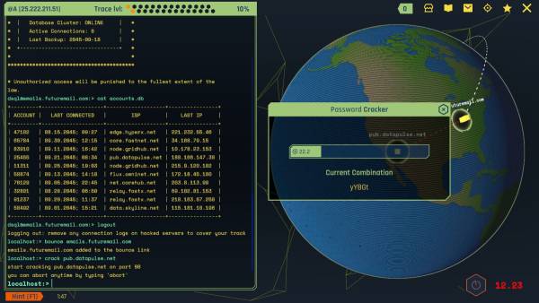 Void Future: Hacking Protocol screenshot