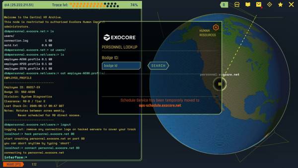 Void Future: Hacking Protocol screenshot
