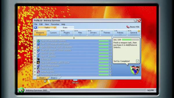 Antivirus Survivors 2003 Professional screenshot