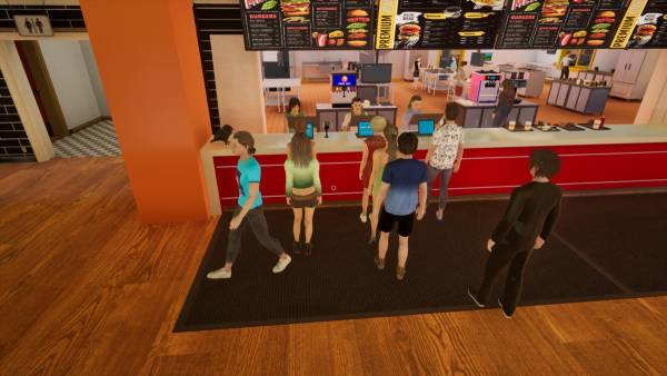 Burger Shift: Team Rush screenshot