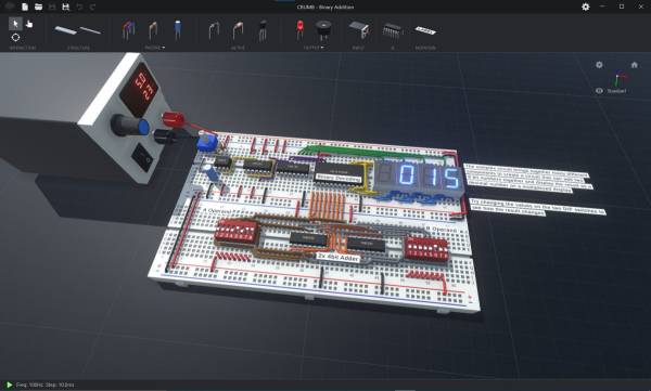 Crumb Circuit Simulator screenshot