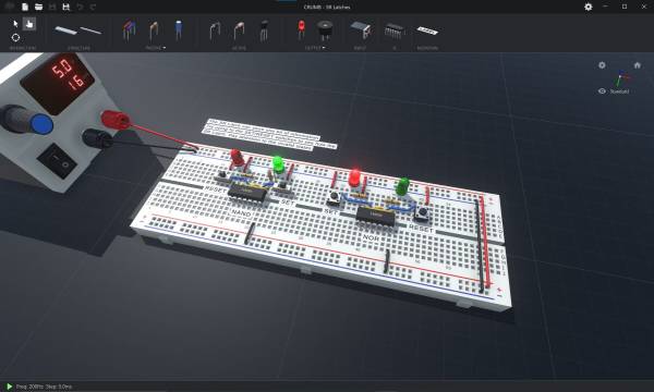 Crumb Circuit Simulator screenshot