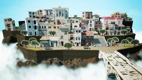Cutout Village screenshot
