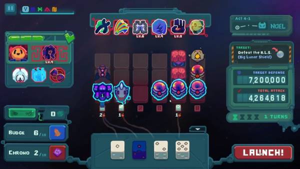 Dicevaders screenshot