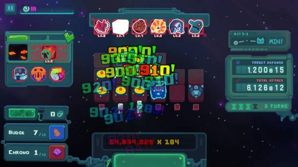 Dicevaders screenshot