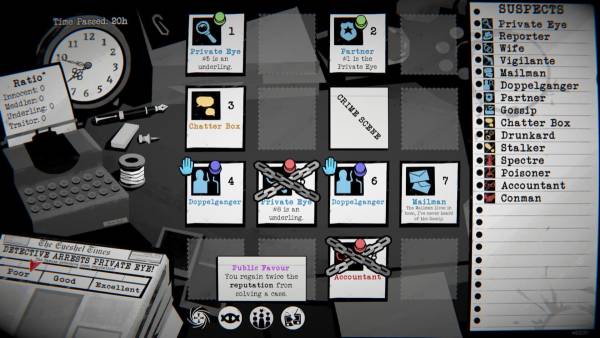 Dupery: A Game of Solo Deduction screenshot