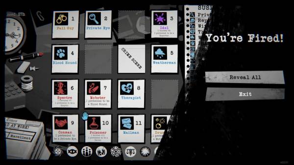 Dupery: A Game of Solo Deduction screenshot