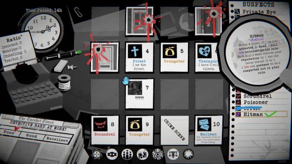 Dupery: A Game of Solo Deduction screenshot