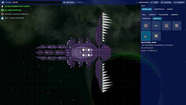 eXoSpace Combat Engineer screenshot