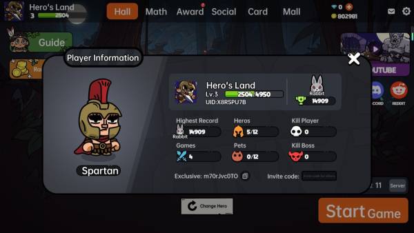 Hero's Land screenshot