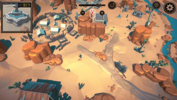 Hidden Western Top-Down 3D screenshot