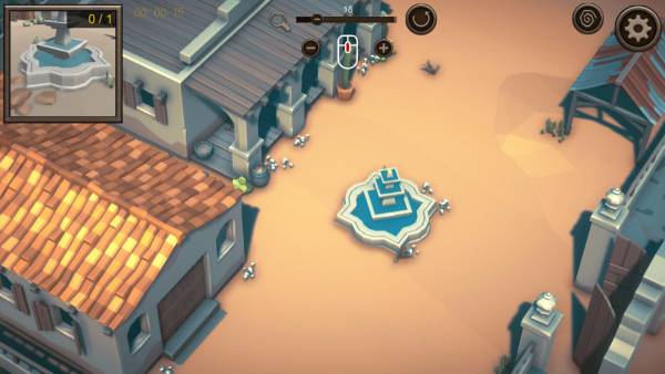 Hidden Western Top-Down 3D screenshot