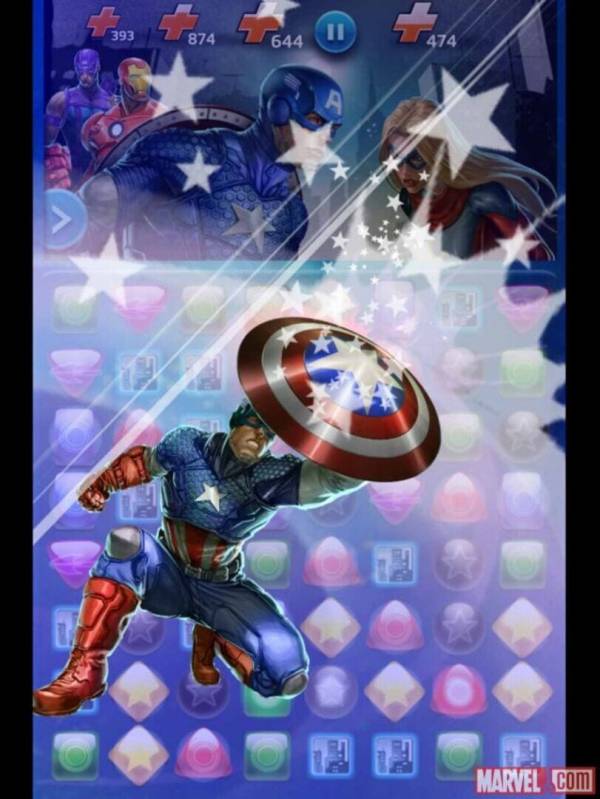 Marvel Puzzle Quest screenshot