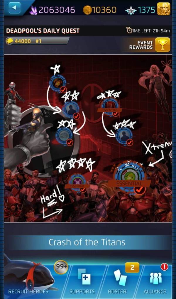 Marvel Puzzle Quest screenshot