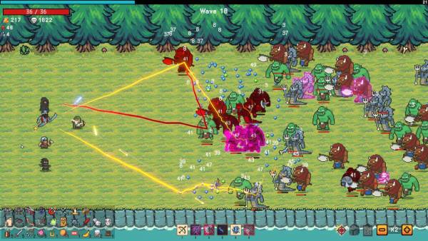 Pixel Survivors: Defense screenshot