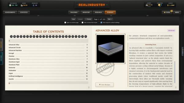 Realindustry screenshot