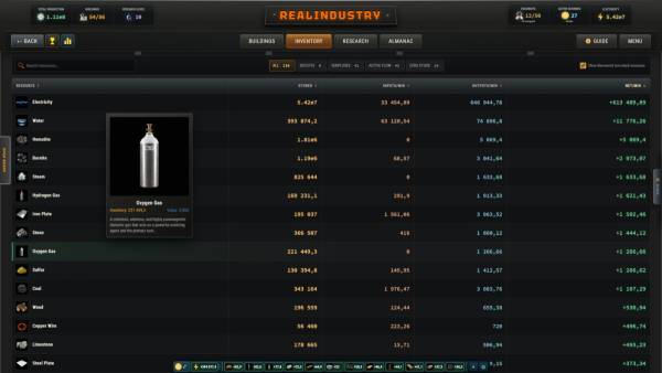 Realindustry screenshot