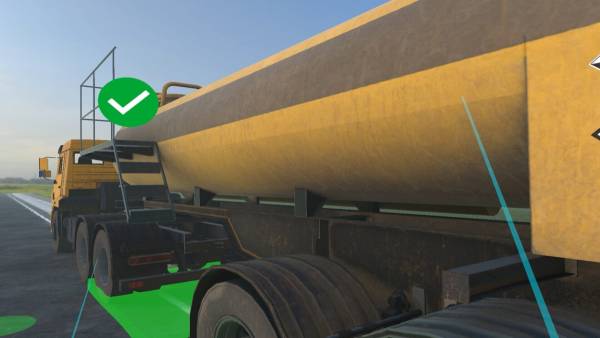 Road Accident With Dangerous Goods VR Training screenshot
