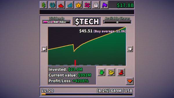 Screen Stocks screenshot