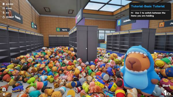 Sort the Capybaras screenshot