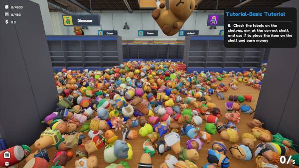 Sort the Capybaras screenshot