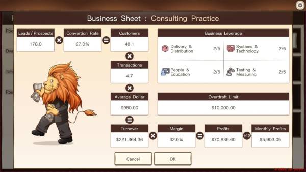 The Leverage Game screenshot