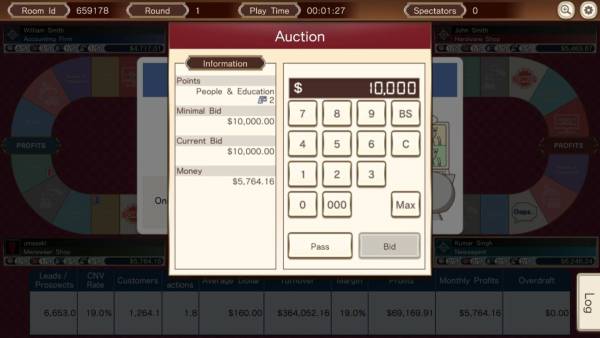 The Leverage Game screenshot