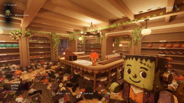 Tidy Up the Halloween Shop screenshot
