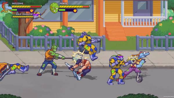 Toxic Crusaders screenshot