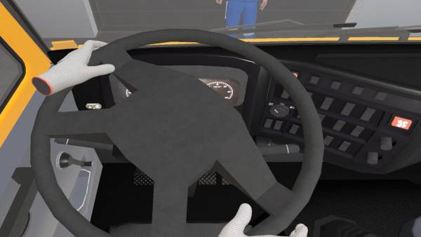 Truck Preparation For Driving VR Training screenshot