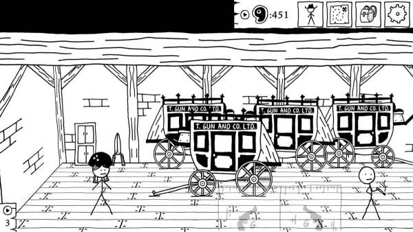 West of Loathing: Reckonin' at Gun Manor screenshot