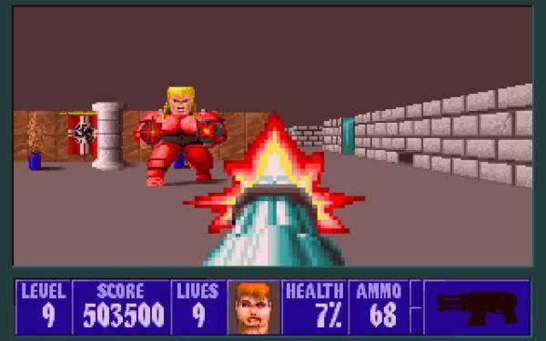 Wolfenstein 3D screenshot